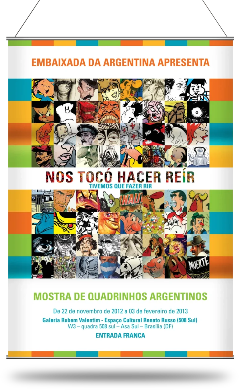 “Nos tocó hacer reír” at the Argentine Embassy in Brazil