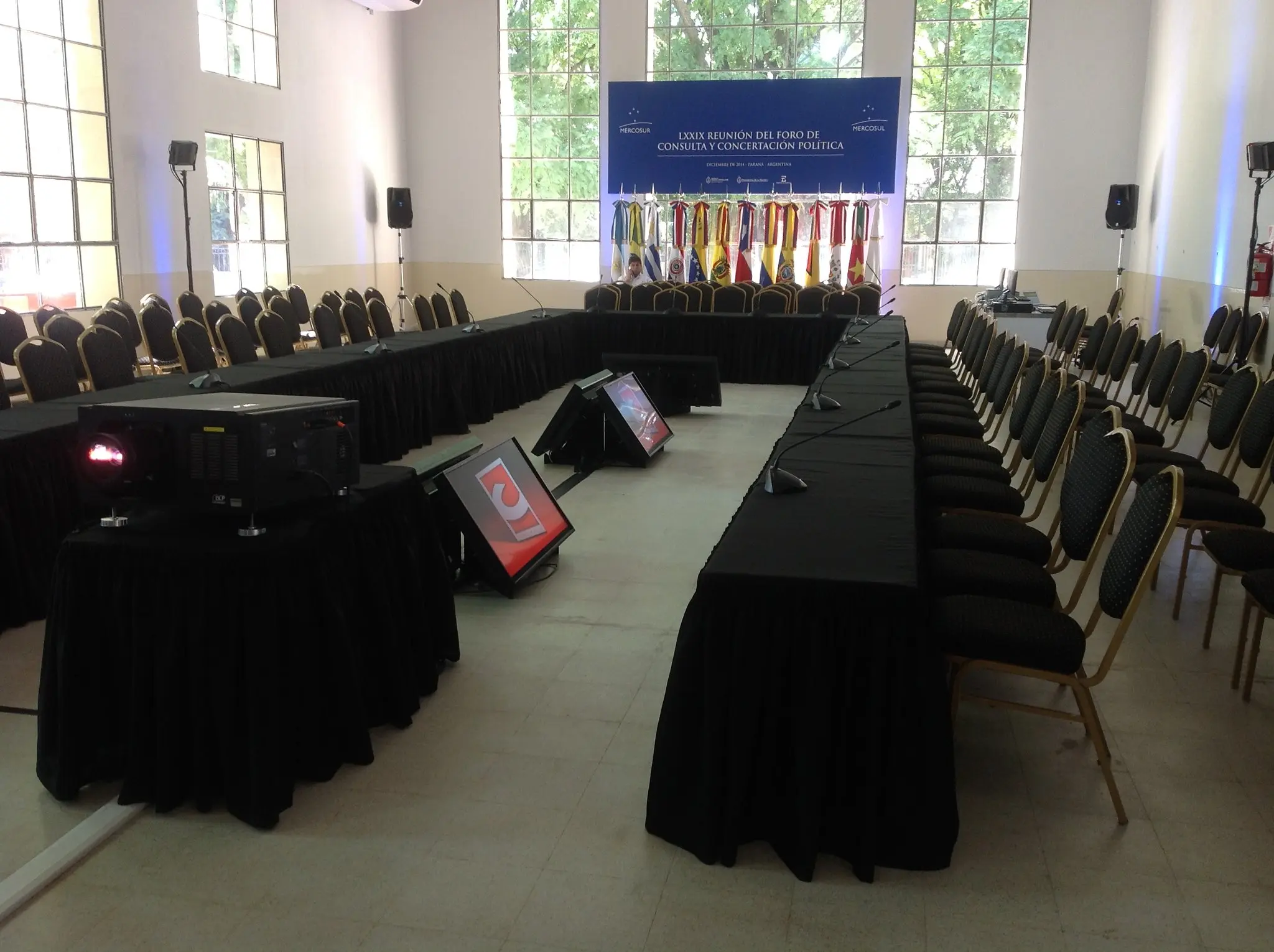 Signage and Graphics Design for the 47th MERCOSUR Presidential Summit