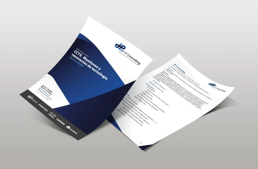 Graphic system and redesign for DP IT Consulting